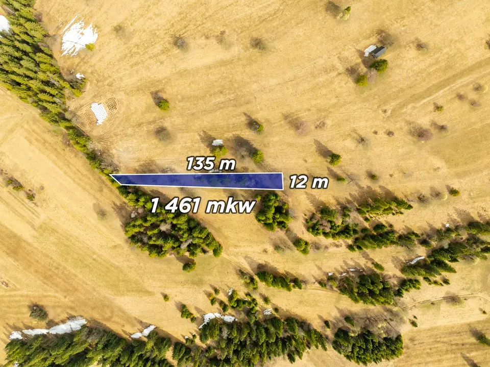 Działka rolna 3 830 m², Rzepiska