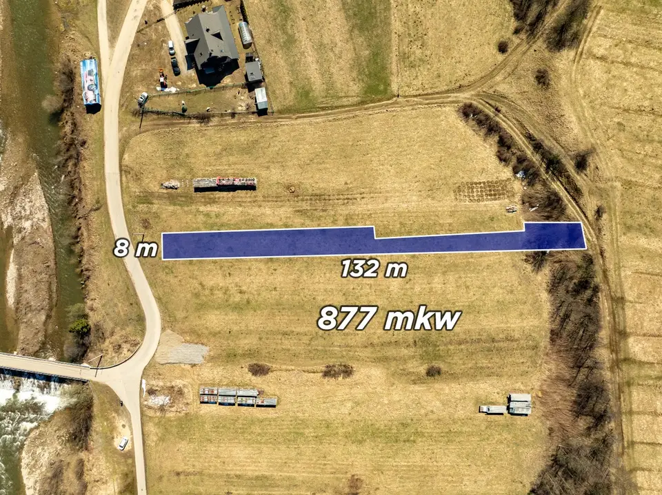 Działka budowlana 877 m², Chochołów