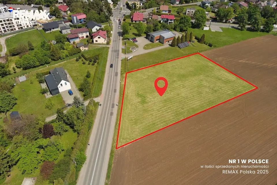 Działka inwestycyjna 4 879 m², Czechowice-Dziedzice