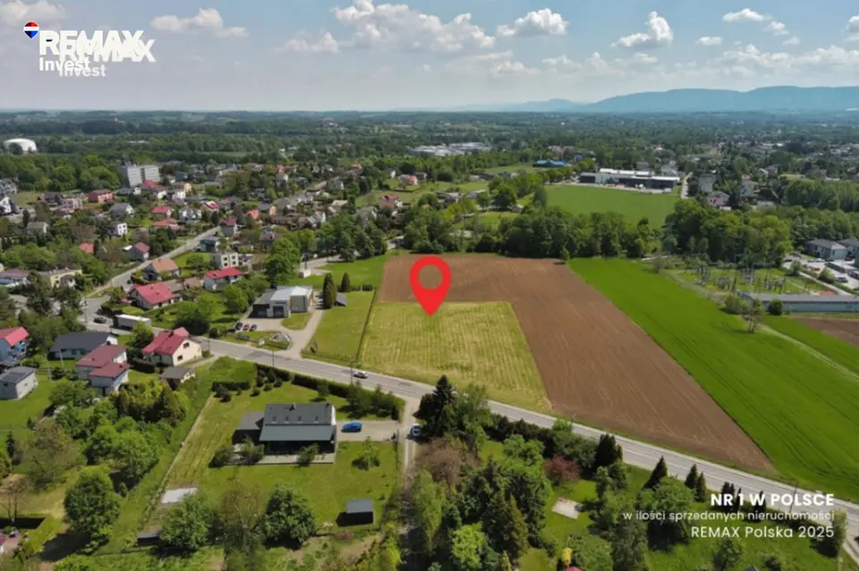 Działka inwestycyjna 4 879 m², Czechowice-Dziedzice