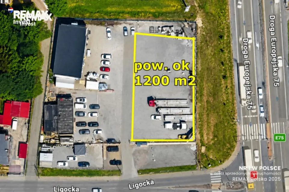 Działka inwestycyjna 1 200 m², Czechowice-Dziedzice