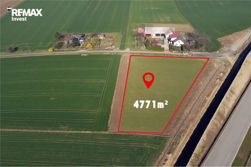 Działka inwestycyjna 4 771 m², Stara Wieś Dolna