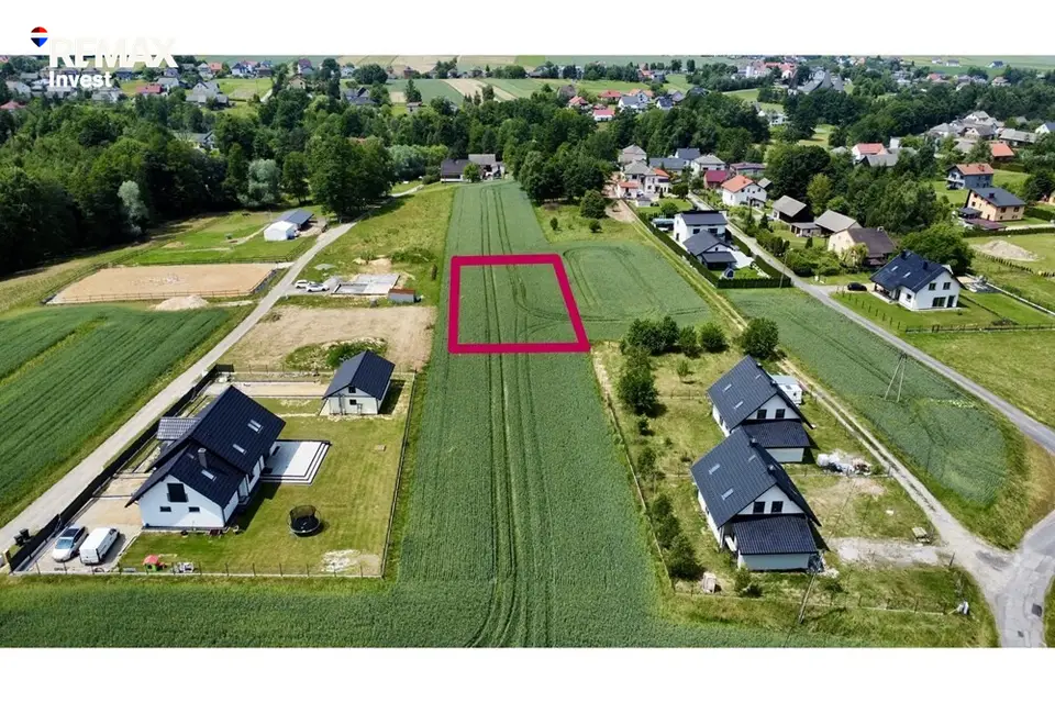 Działka budowlana 702 m², Witkowice