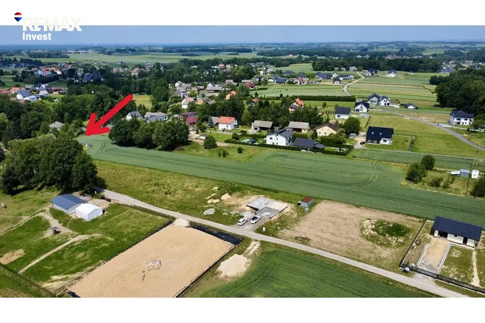 Działka budowlana 898 m², Witkowice
