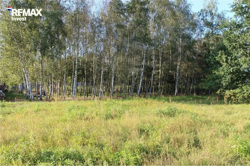 Działka budowlana 1 400 m², Olszyny