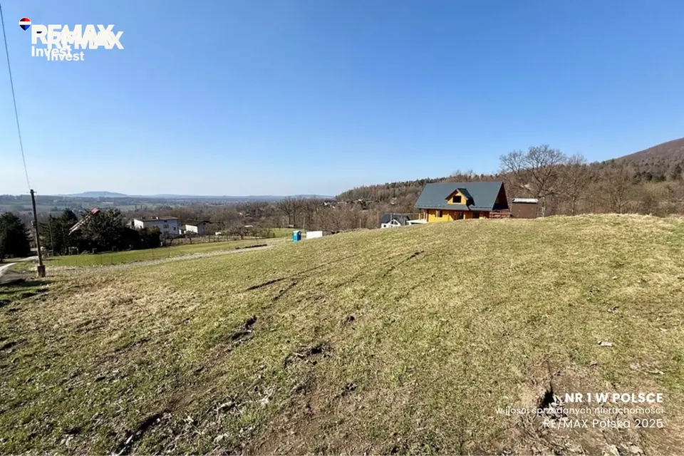 Działka budowlana 1 164 m², Brenna