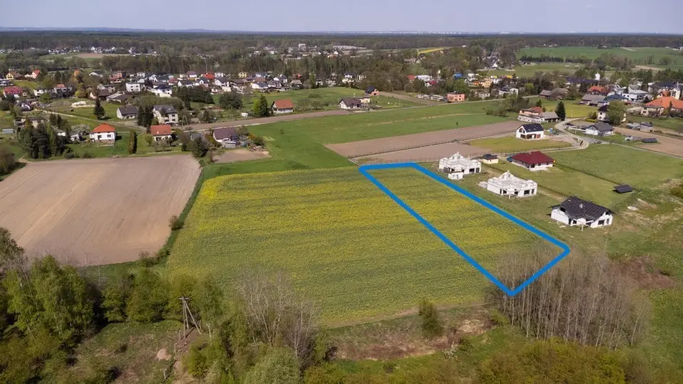 Działka budowlana 1 384 m², Czarków