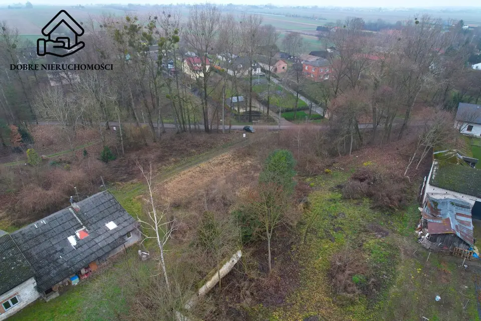 Działka budowlana 2 300 m², Wojciechów