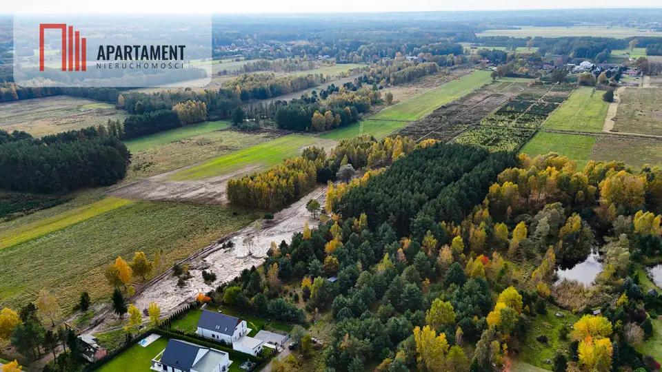 Działka budowlana i leśna 1,36 ha, Rydzyny