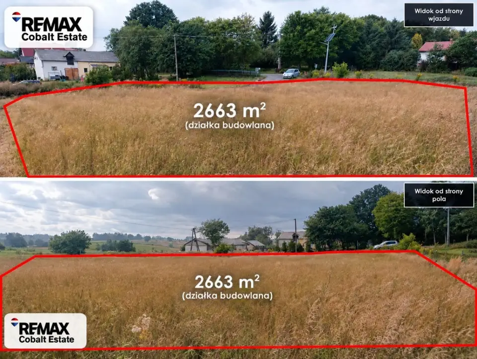 Działka budowlana 2 663 m², Panieńszczyzna
