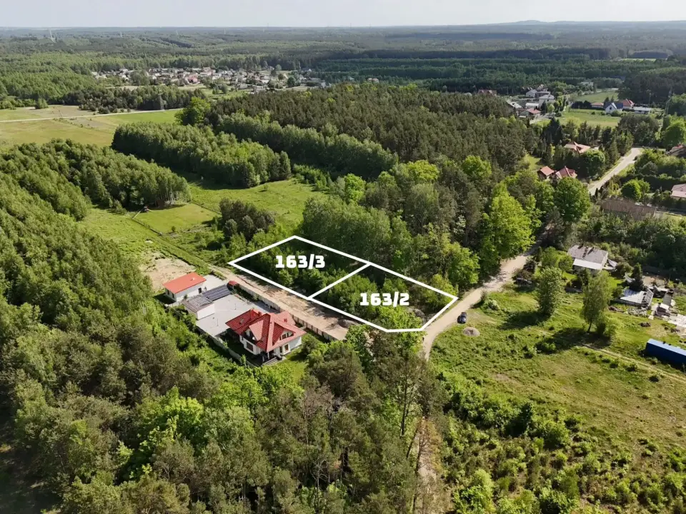 Działka budowlana 1 122 m², Wólka Łękawska