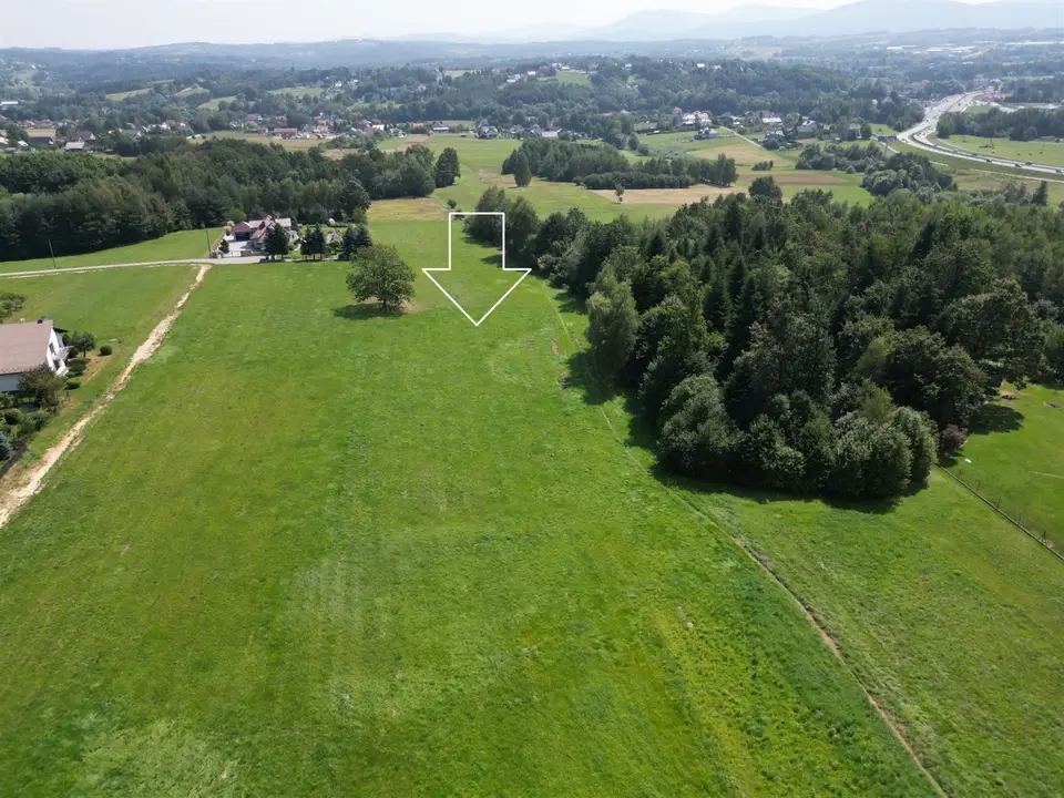 Działka budowlana 1 208 m², Krzyszkowice