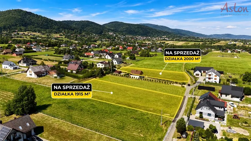 Działka budowlana 2 000 m², Lipowa