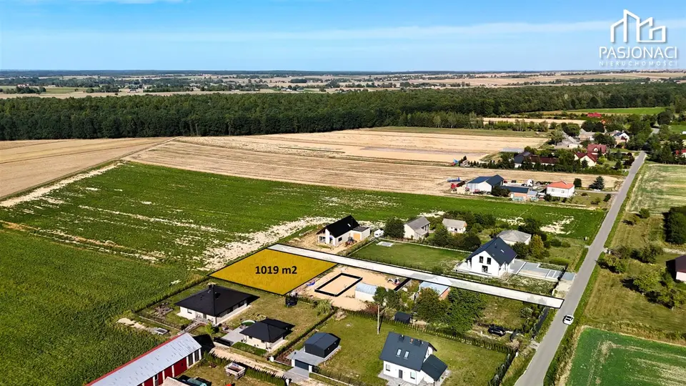 Działka budowlana 1 019 m², Jabłonna Druga