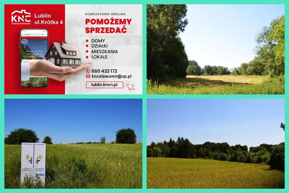 Działka budowlana 7 080 m², Snopków