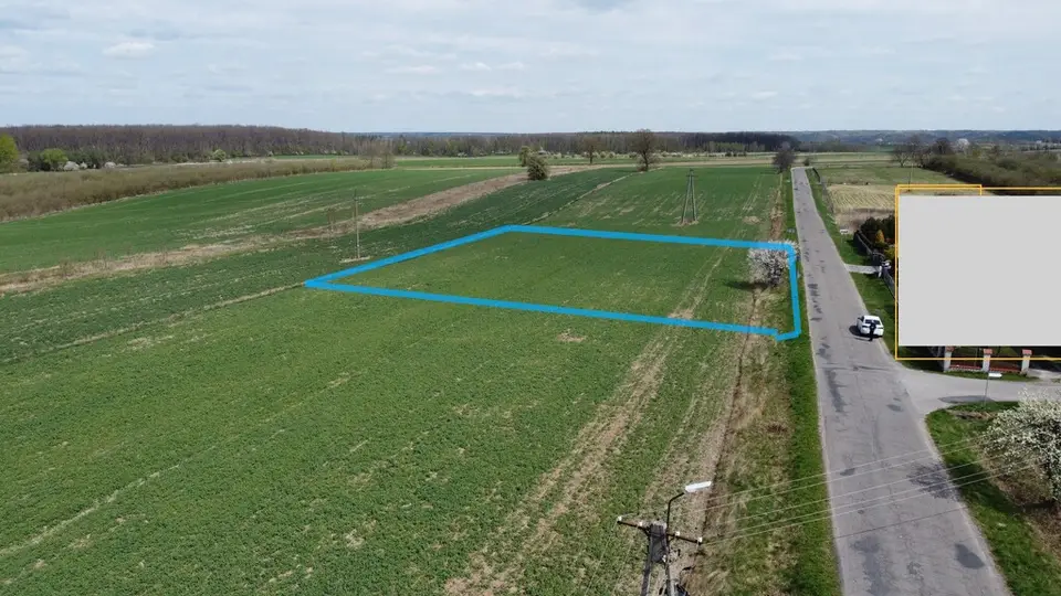 Działka budowlana 3 163 m², Wojszyn