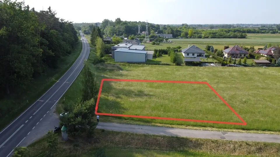 Działka budowlana 1 202 m², Jaroszyn