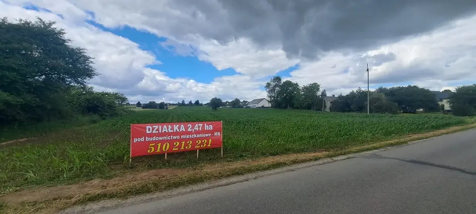 Działka budowlana 129 ha, Krępiec