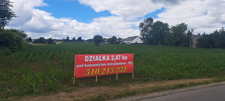 Działka budowlana 118 ha, Krępiec