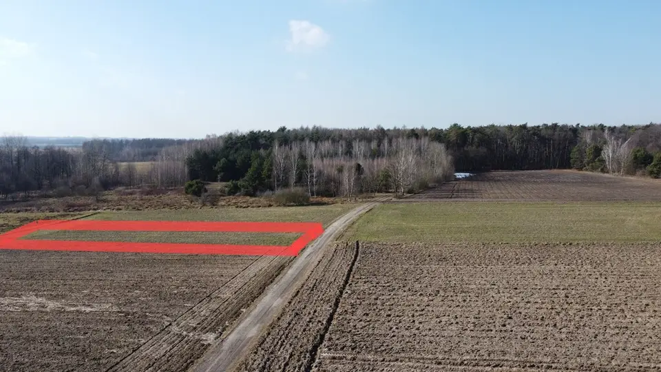 Działka budowlana 2 600 m², Żminne