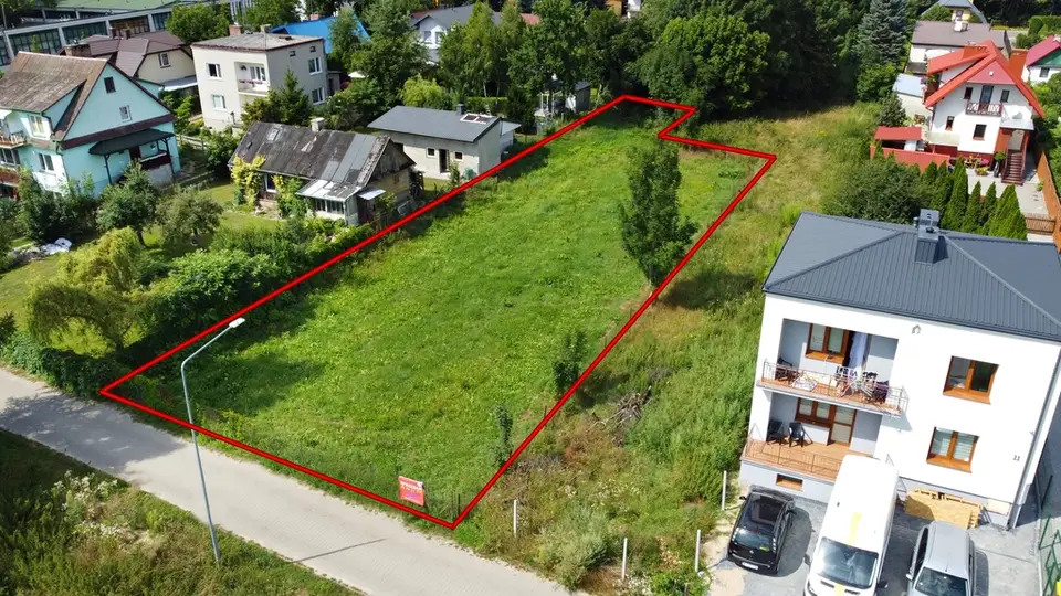Działka budowlana i inwestycyjna 1 000 m², Nałęczów