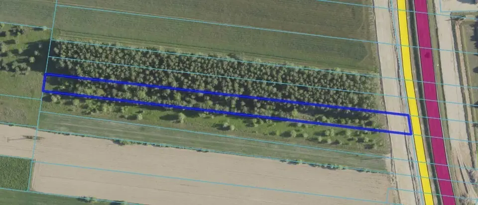 Działka inwestycyjna 4 010 m², Skrobów-Kolonia