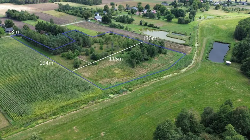 Działka budowlana 1,47 ha, Luta