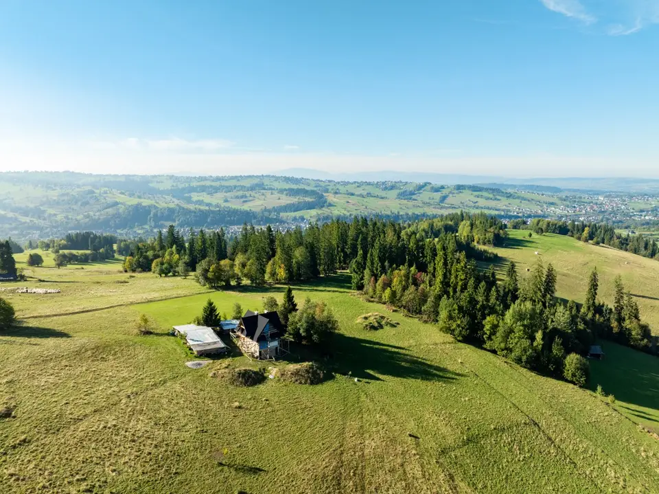 Działka budowlana 2 991 m², Gliczarów Dolny