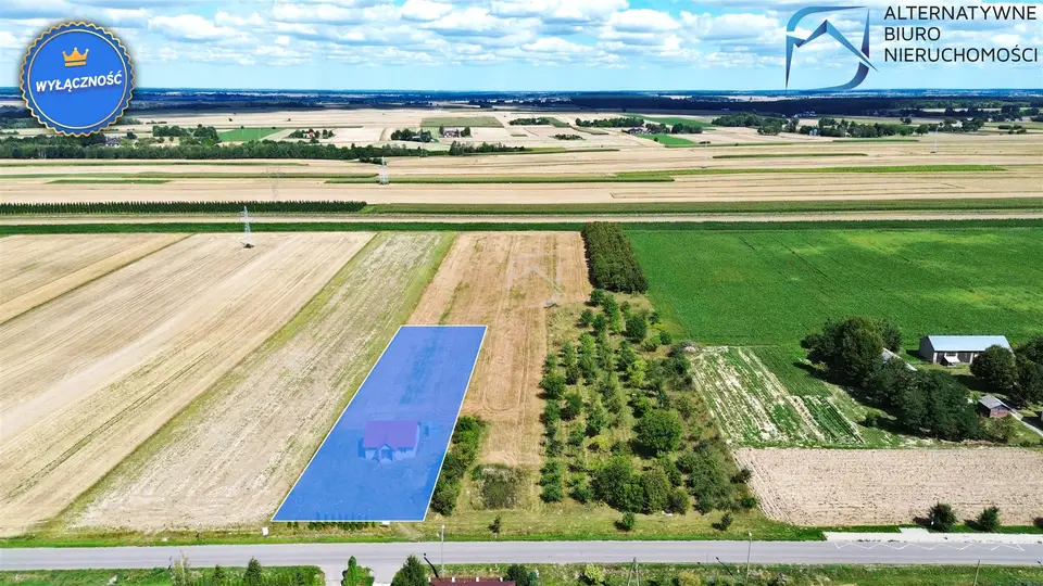 Działka budowlana, inwestycyjna i rolna 2 778 m², Kiełczewice Górne