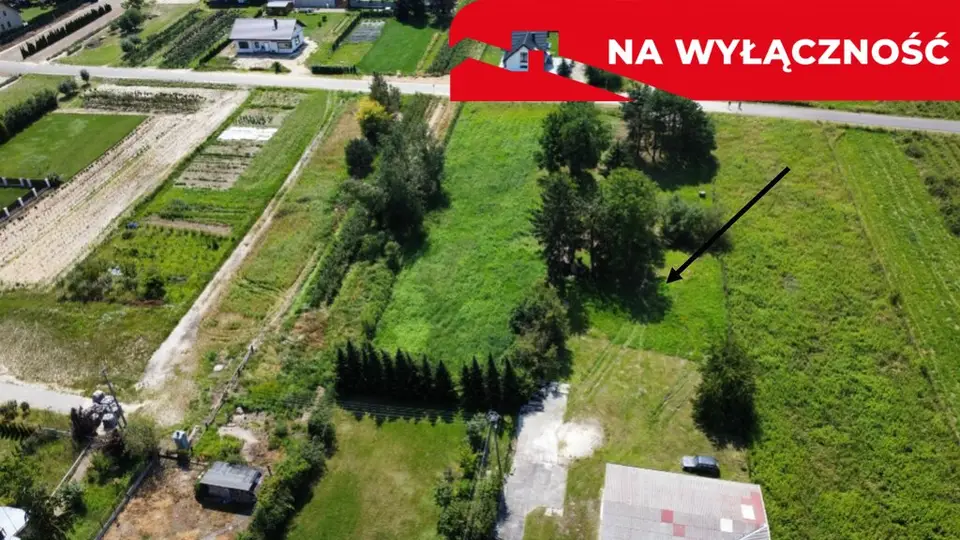Działka budowlana 1 842 m², Końskowola