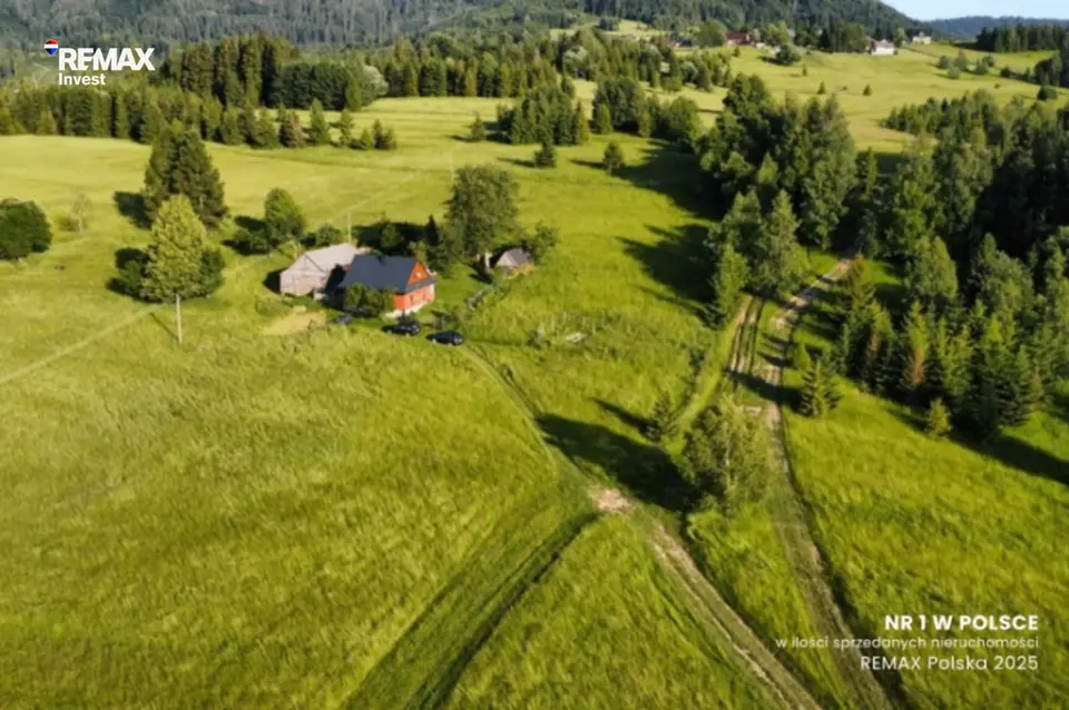 Działka budowlana i rolna 2,5 ha, Glinka