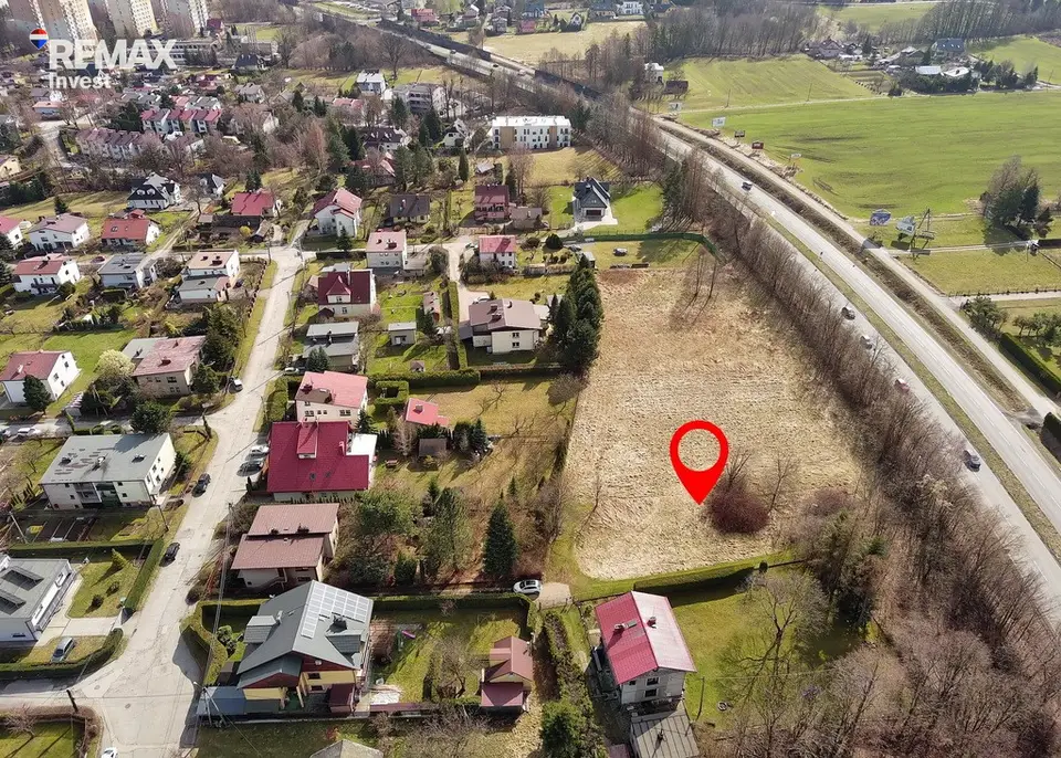 Działka budowlana 1 000 m², Ustroń