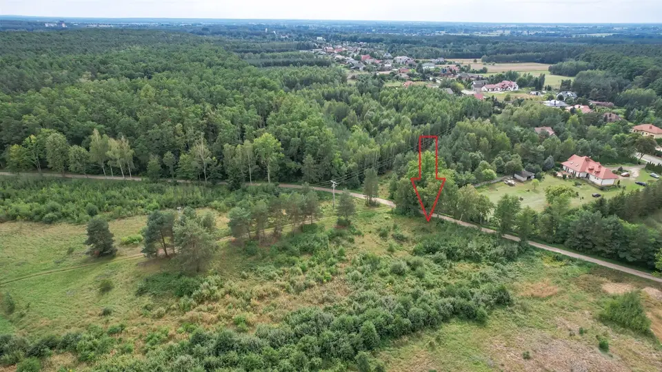 Działka budowlana 1 898 m², Sieradz, Herby
