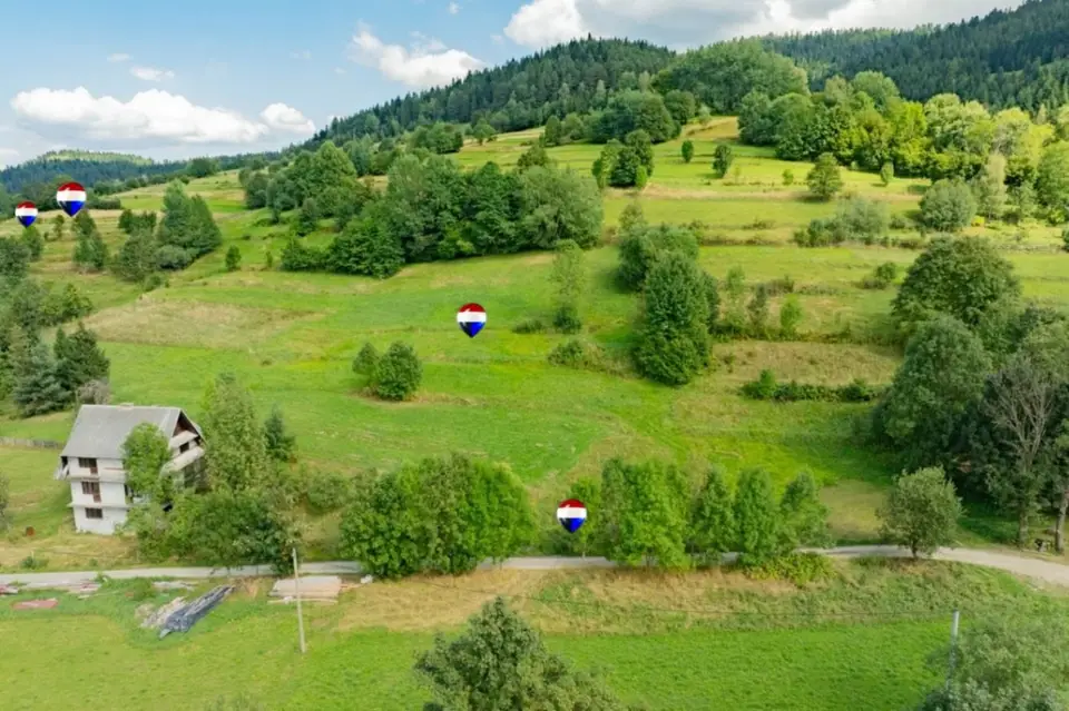 Działka budowlana i rolna 2 600 m², Poręba Wielka