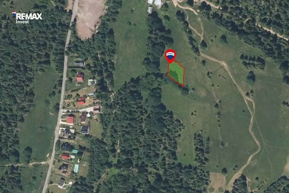 Działka rolna 5 202 m², Rycerka Górna