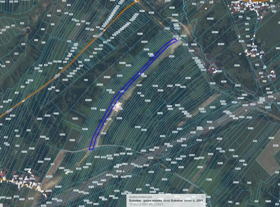 Działka rolna 7 643 m², Bolesław