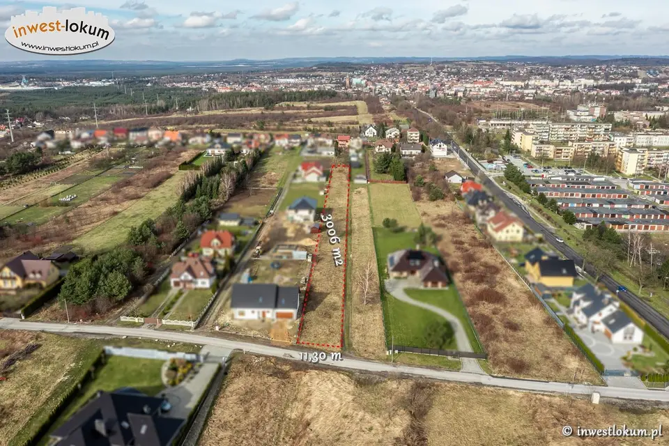 Działka budowlana 3 006 m², Olkusz