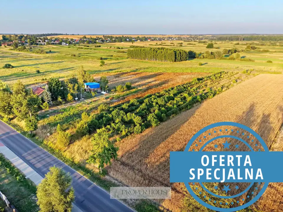 Działka budowlana i rolna 3 691 m², Wola Sernicka