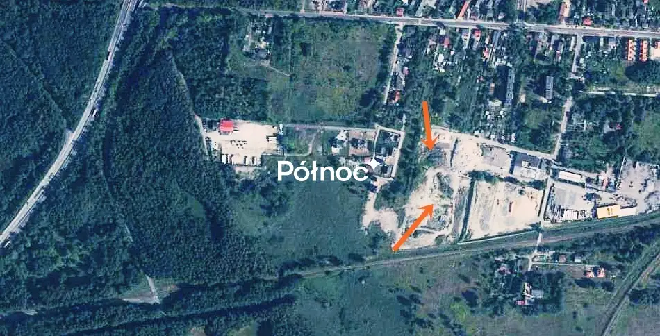 Działka inwestycyjna 3 ha, Dąbrowa Górnicza, Strzemieszyce Wielkie