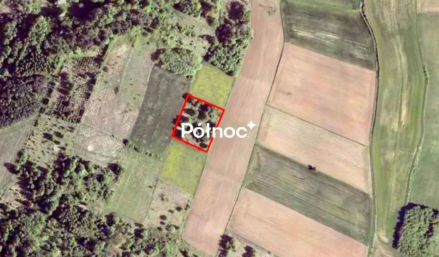 Działka rolna 6 649 m², Strzegowa