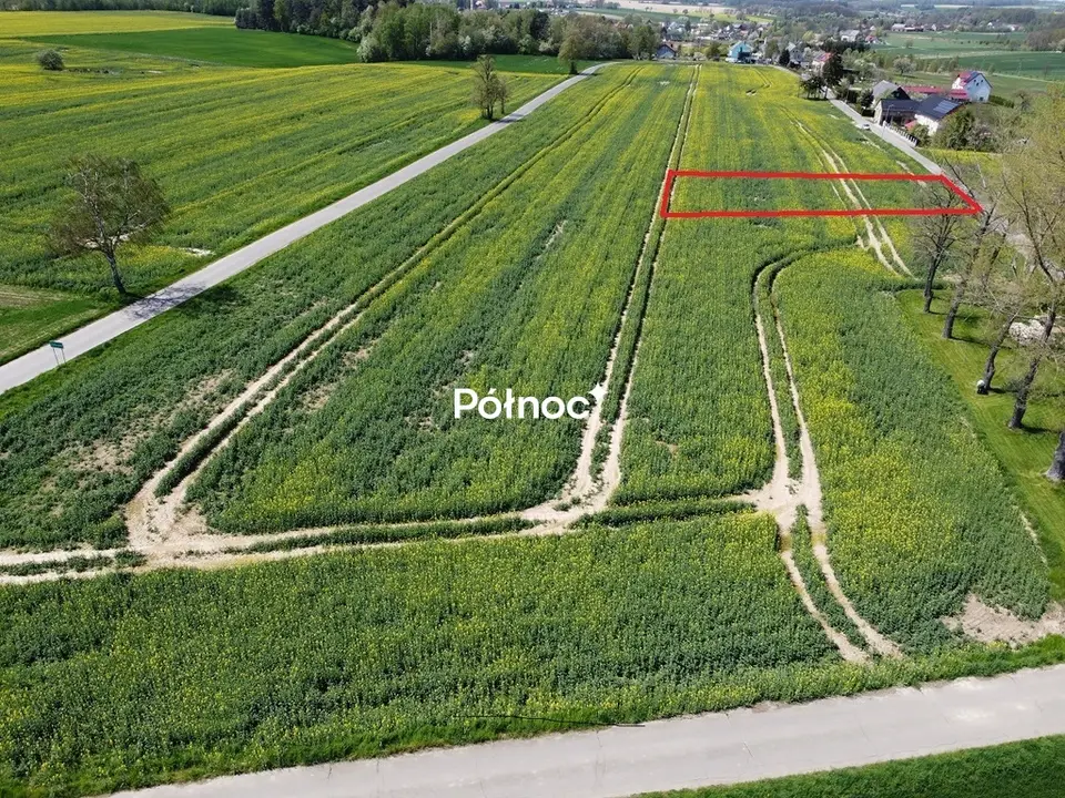Działka budowlana 1 454 m², Żeliszów