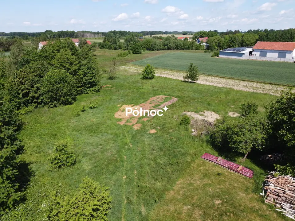 Działka budowlana 7 186 m², Gierałtów