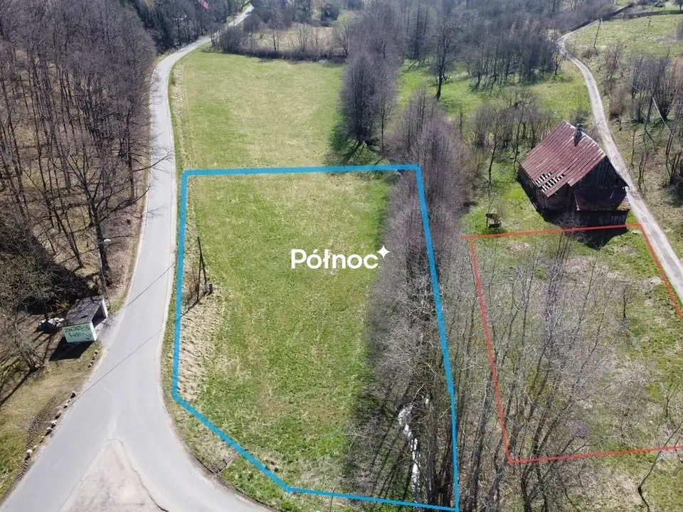 Działka budowlana 1 637 m², Gradówek