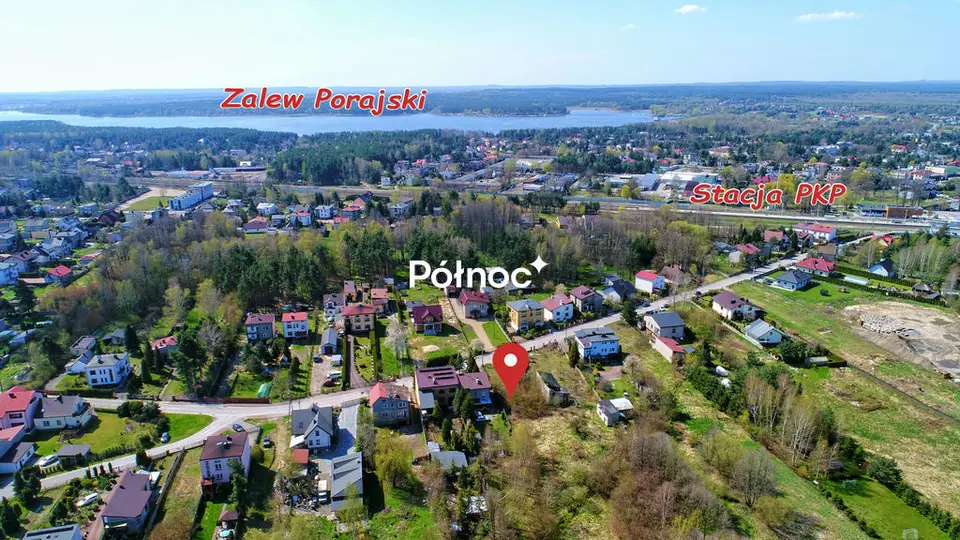 Działka budowlana 2 509 m², Poraj