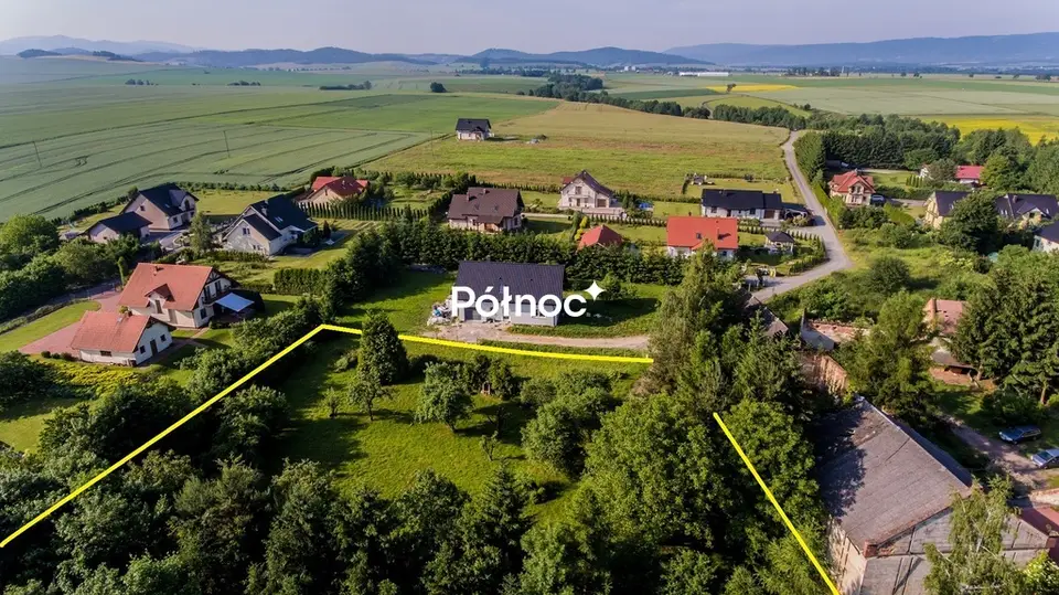 Działka budowlana 3 930 m², Jaszkowa Dolna