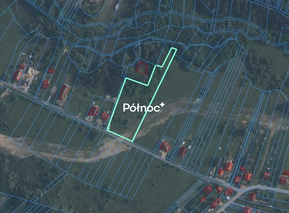 Działka budowlana 8 400 m², Laski