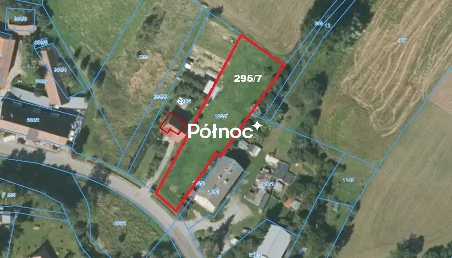 Działka budowlana 2 027 m², Jaszkowa Dolna
