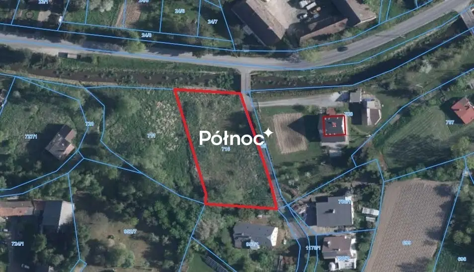 Działka budowlana 2 200 m², Jaszkowa Dolna