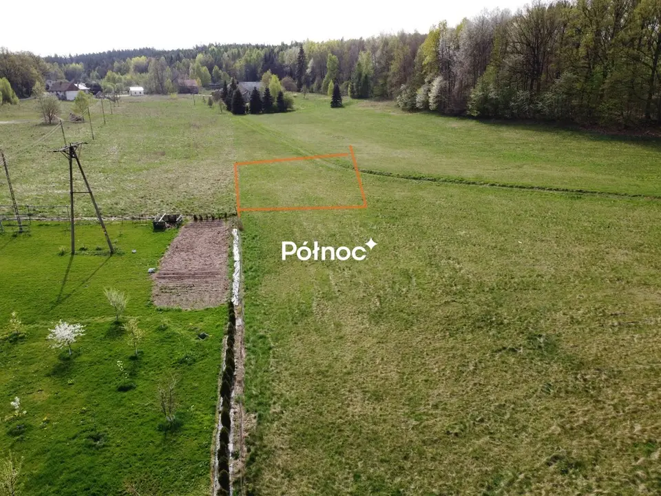 Działka budowlana 2 405 m², Suszki