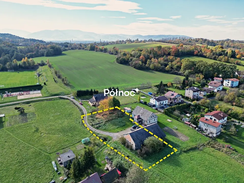Działka budowlana 2 233 m², Puńców